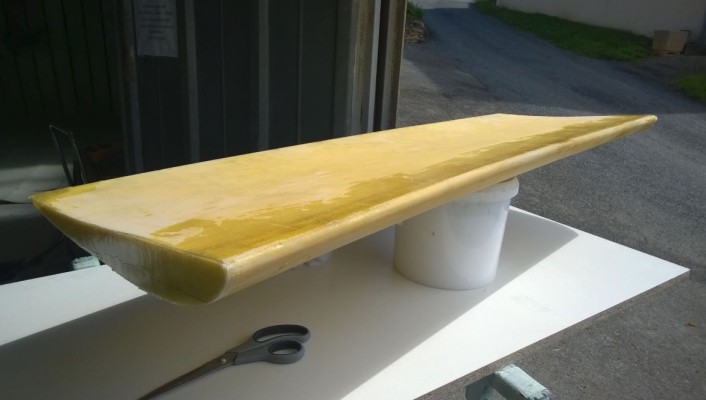 Covering carbone aileron de Dragster