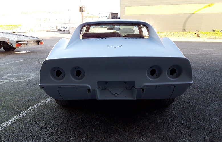 Corvette Stingray : après restauration