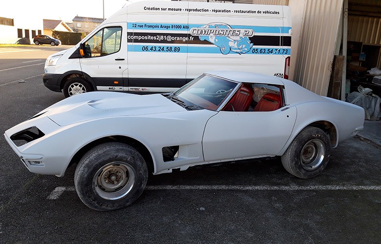 Corvette Stingray : après restauration