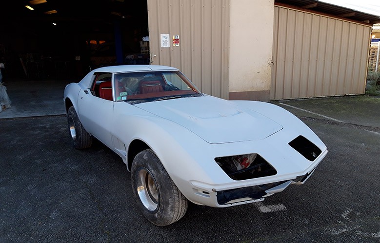 Corvette Stingray : après restauration