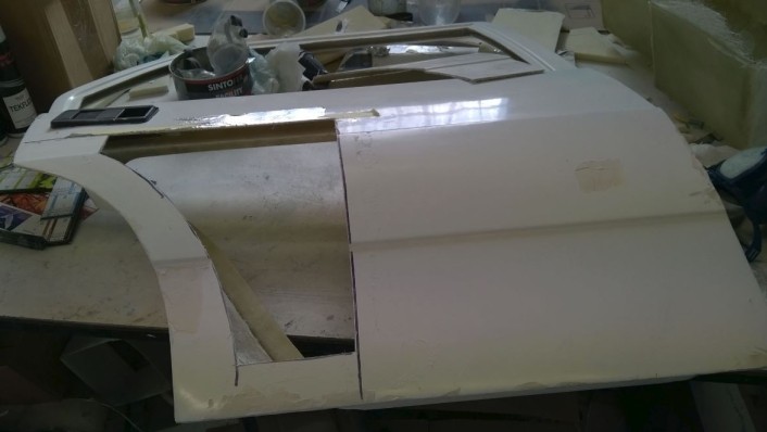 Fabrication kit sur-mesure Alfa 75 rallye