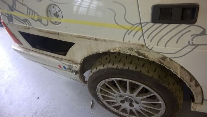 Fabrication kit sur-mesure Alfa 75 rallye