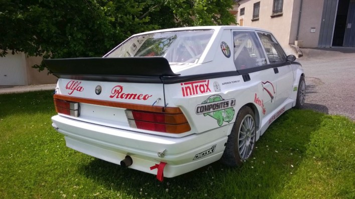 Fabrication kit sur-mesure Alfa 75 rallye