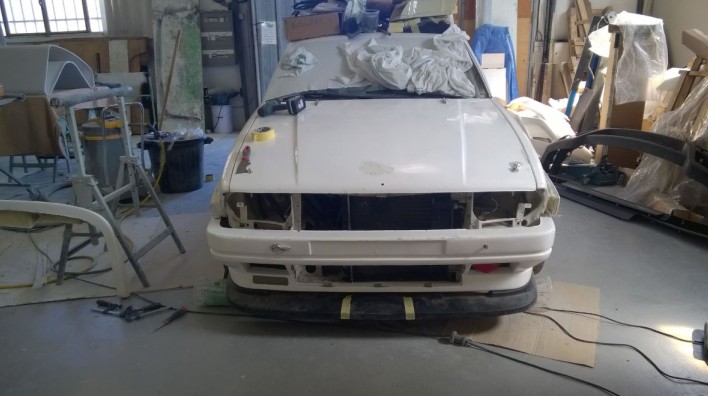 Fabrication kit sur-mesure Alfa 75 rallye