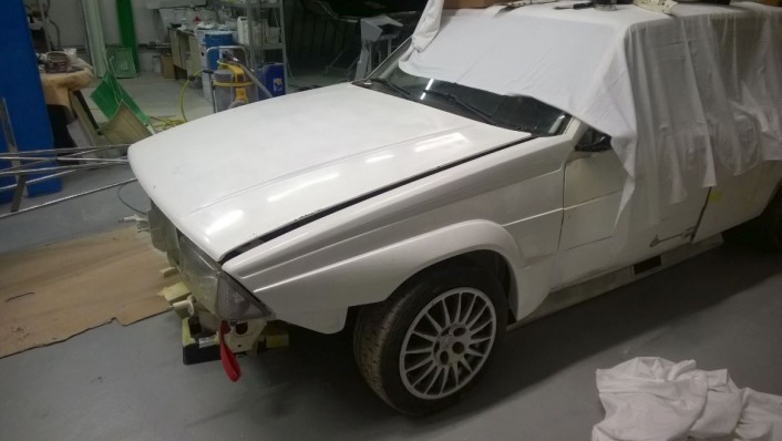 Fabrication kit sur-mesure Alfa 75 rallye