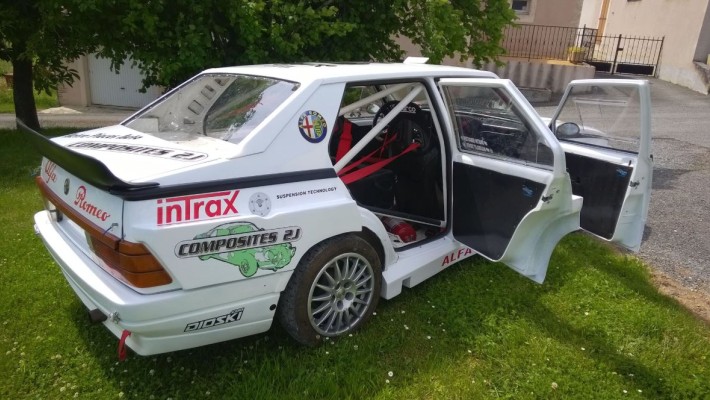 Fabrication kit sur-mesure Alfa 75 rallye